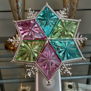 Bath and Body Works Multicolor Star Holiday Lightup Wallflower NWT Holiday 2025